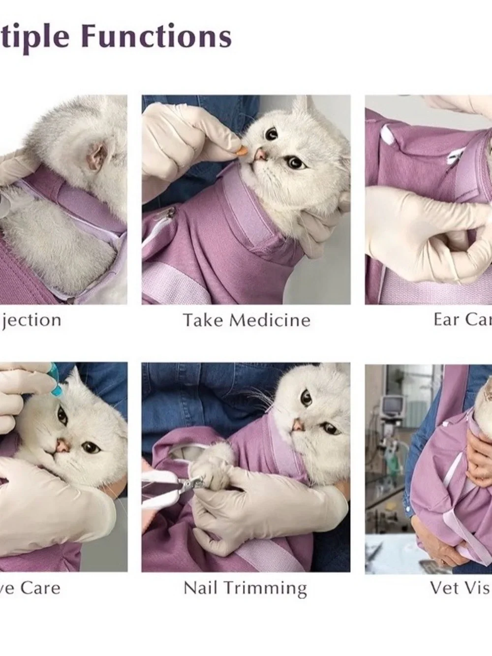 Cat Grooming Bag